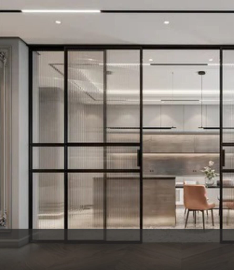 Aluminium Glass Partitions Profile